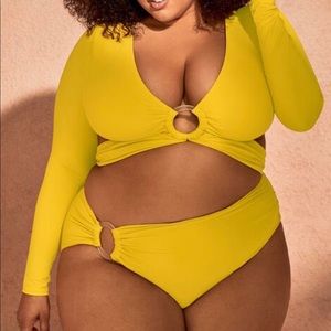 Yellow Longsleeve Bikini